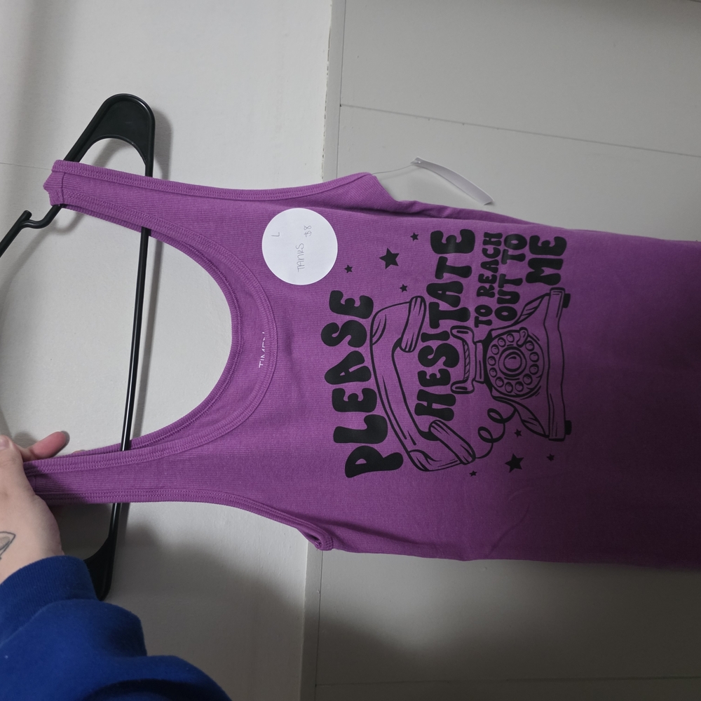 Purple Tank Top